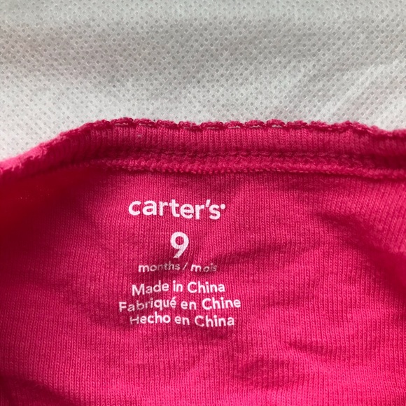 5/$25 CARTER’S onesie monkey design long sleeved - Picture 3 of 3